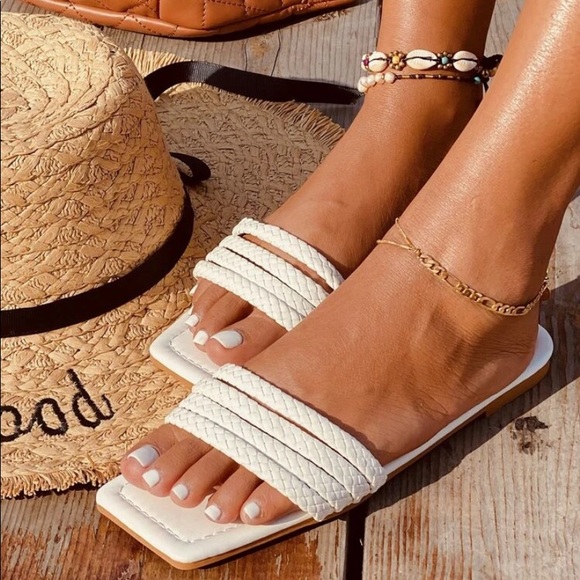 Strap Flat Sandal - Picture 2 of 2